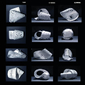 Perforated shells properties